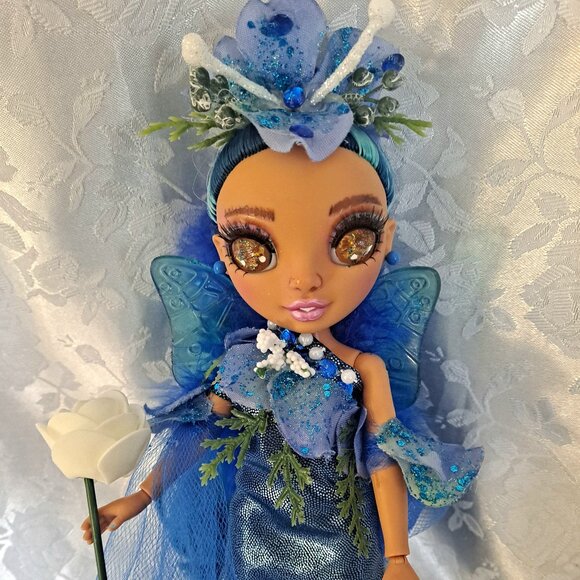 MGA Entertainment Other - Tiny Elegance an ooak Rainbow high doll art custom repainted fairy wings